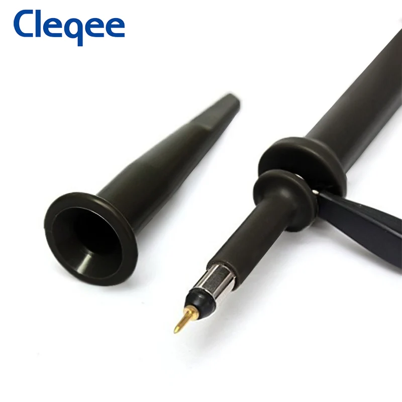 Cleqee P6500 DC-500MHz Oscilloscope Probe BNC Plug Protective Cap Test Probe For Oscilloscope