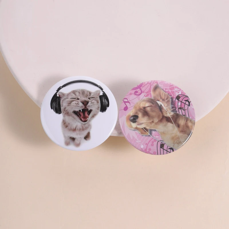 Pin para Amantes de la Música, Broche de Dachshund con Audífonos, Estilo Escuchando Música, para Amantes de Perros y Gatos, Fanáticos de la Música, Uso Diario