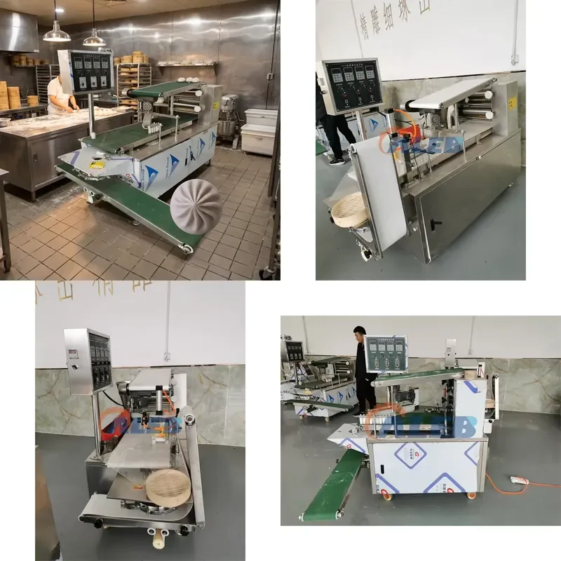 SFW Certificate Rolled Dough Baozi Forming Machine Dough Rolling Steamed Bun Machine Roll-type Baozi Making Machine