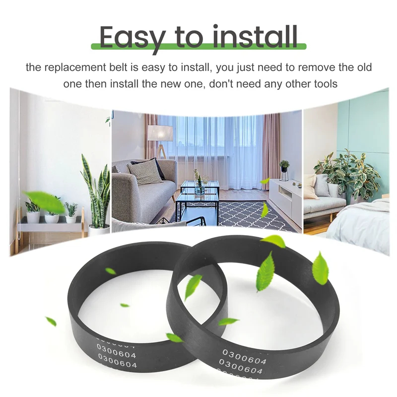 ABKR-8 шт. сменные ремни для вакуумных ремней, совместимые с вертикальным пылесосом Oreck XL 0300604