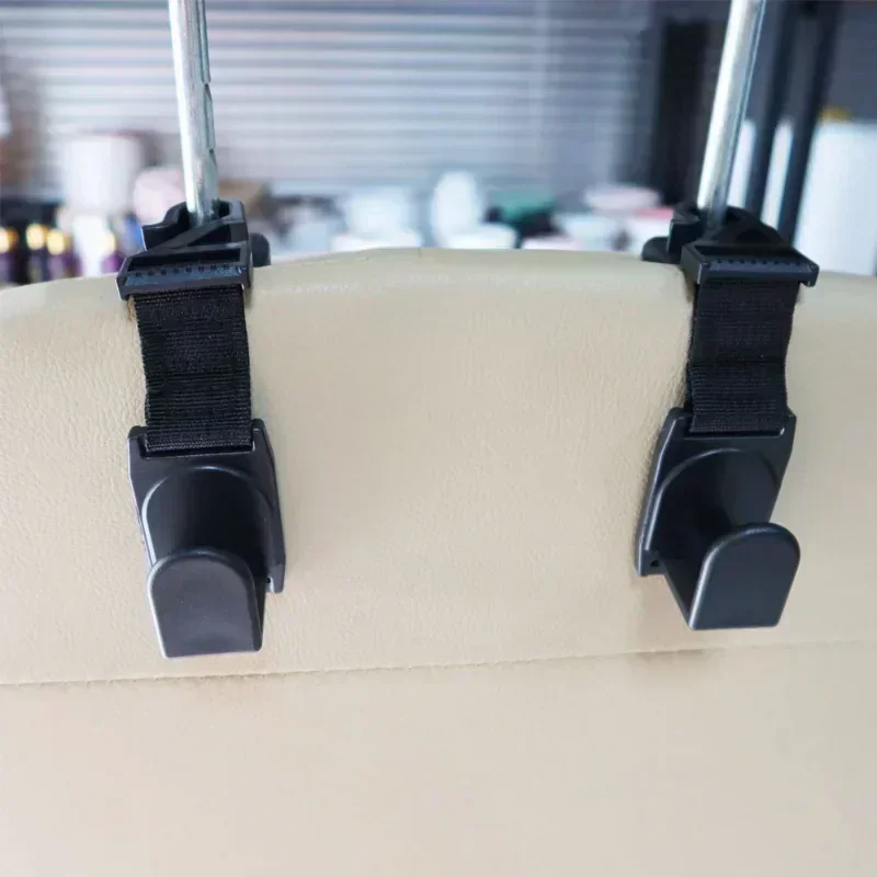 1/2pcs Car Accessory Versatile Reliable Must-have Car Gadgets Multipurpose Top-rated Car Organizers Headrest Hook Car Hook