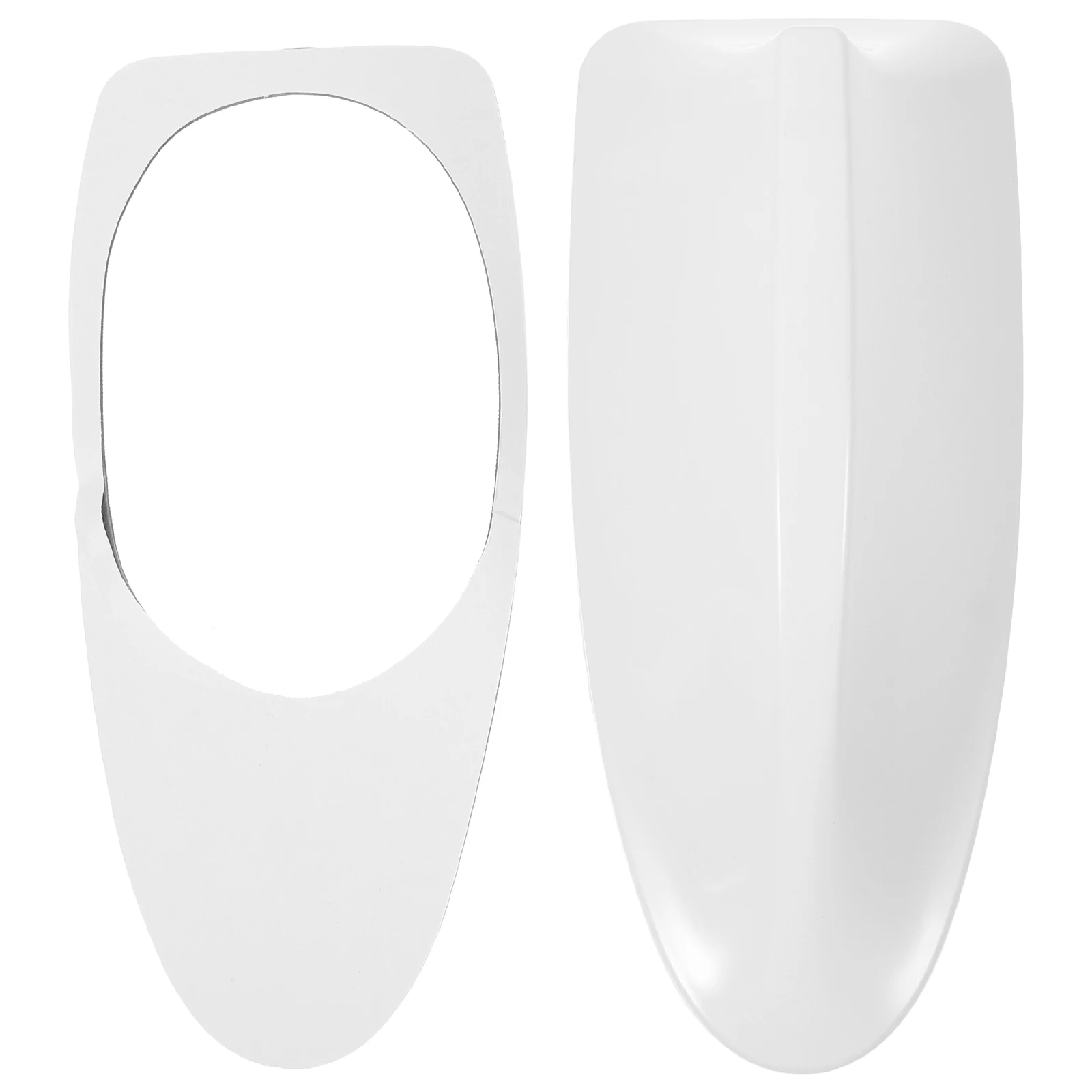 

Shark Fin Antenna Car Roof Mount Signal Radio SUV Tail Wing Silver ABS Material Durability Reliable Clear Reception