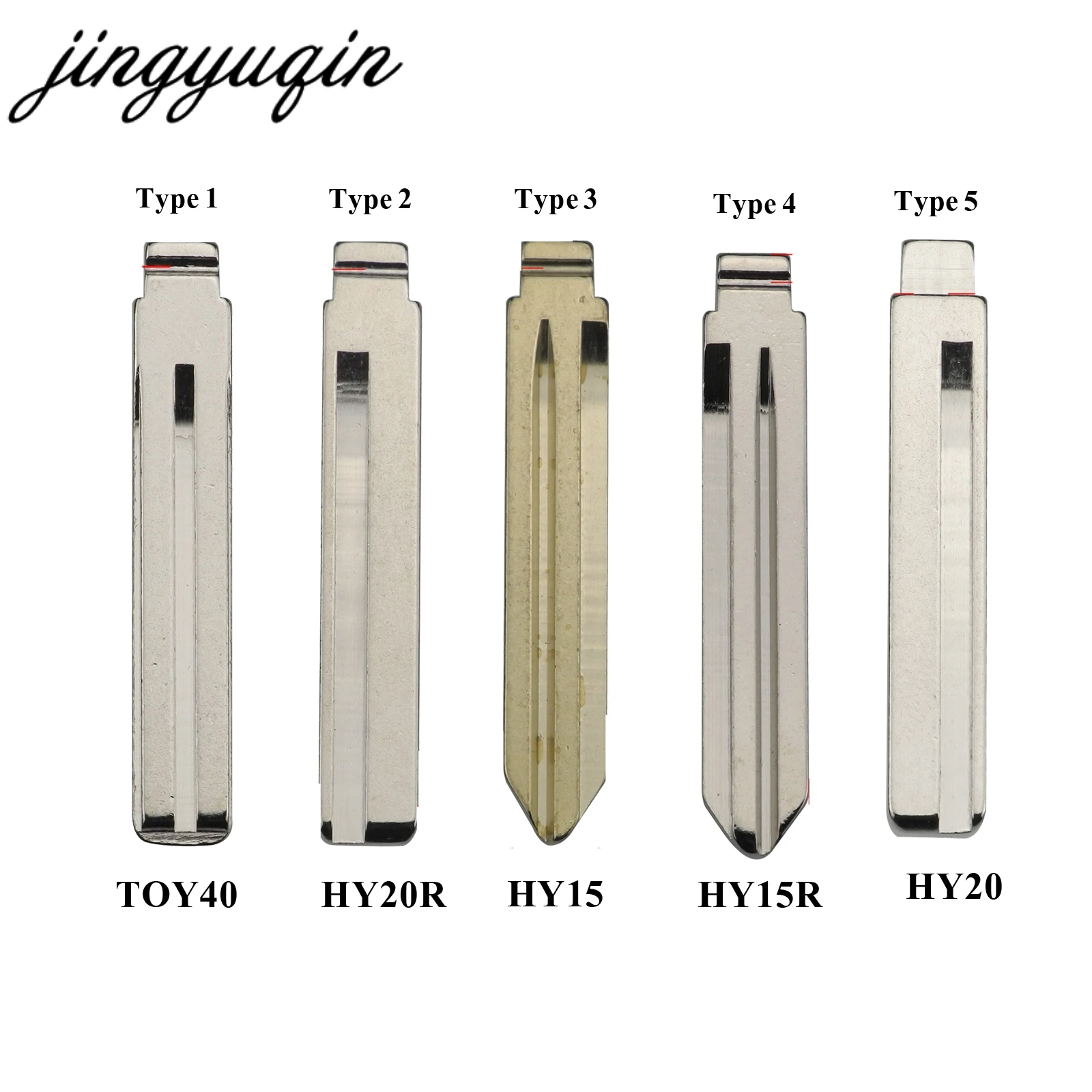 Jingyuqin hy15/hy20/toy40 flip remoto chave escudo fob para hyundai solaris ix35 ix45 elantra santa fe hb20 verna solaris 3 botões