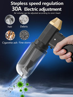 140000RPM Electric Air Duster Compressed Air Duster Speed Adjustable Turbo Fan Rechargeable Battery Cordless Jet Dry Air Blower
