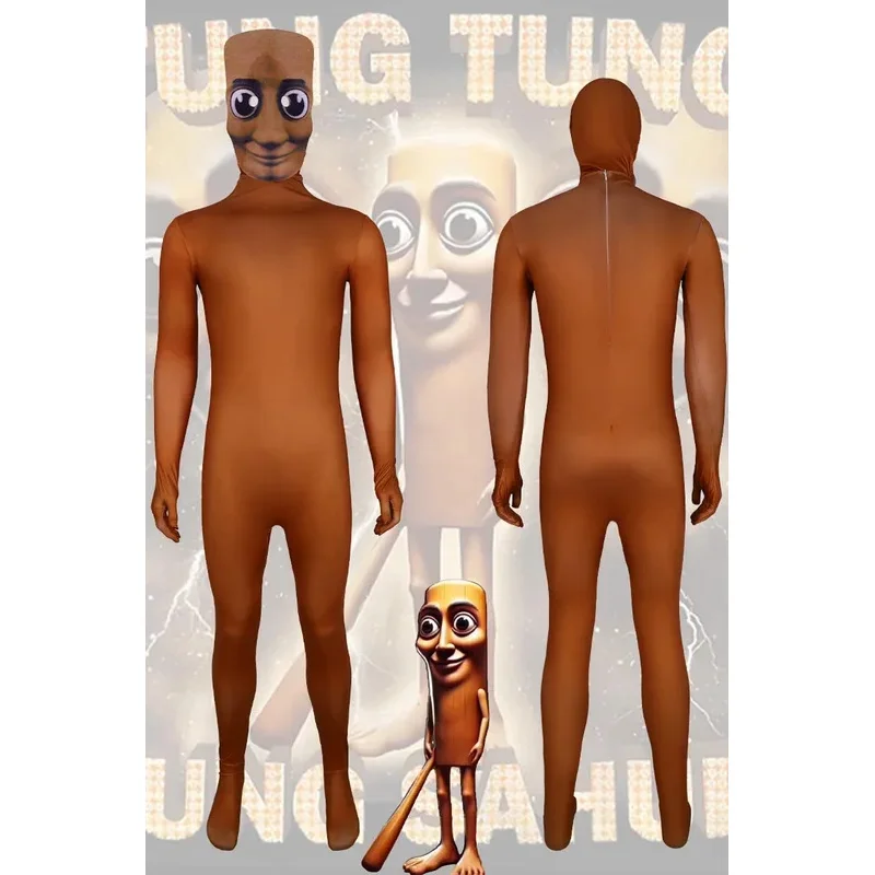 كاندي 2025 هالوين تونغ صحور حفلة تأثيري حلي الكبار الاطفال أنيمي بذلة ارتداءها الإيطالية Brainrot فستان بتصميم حالم U