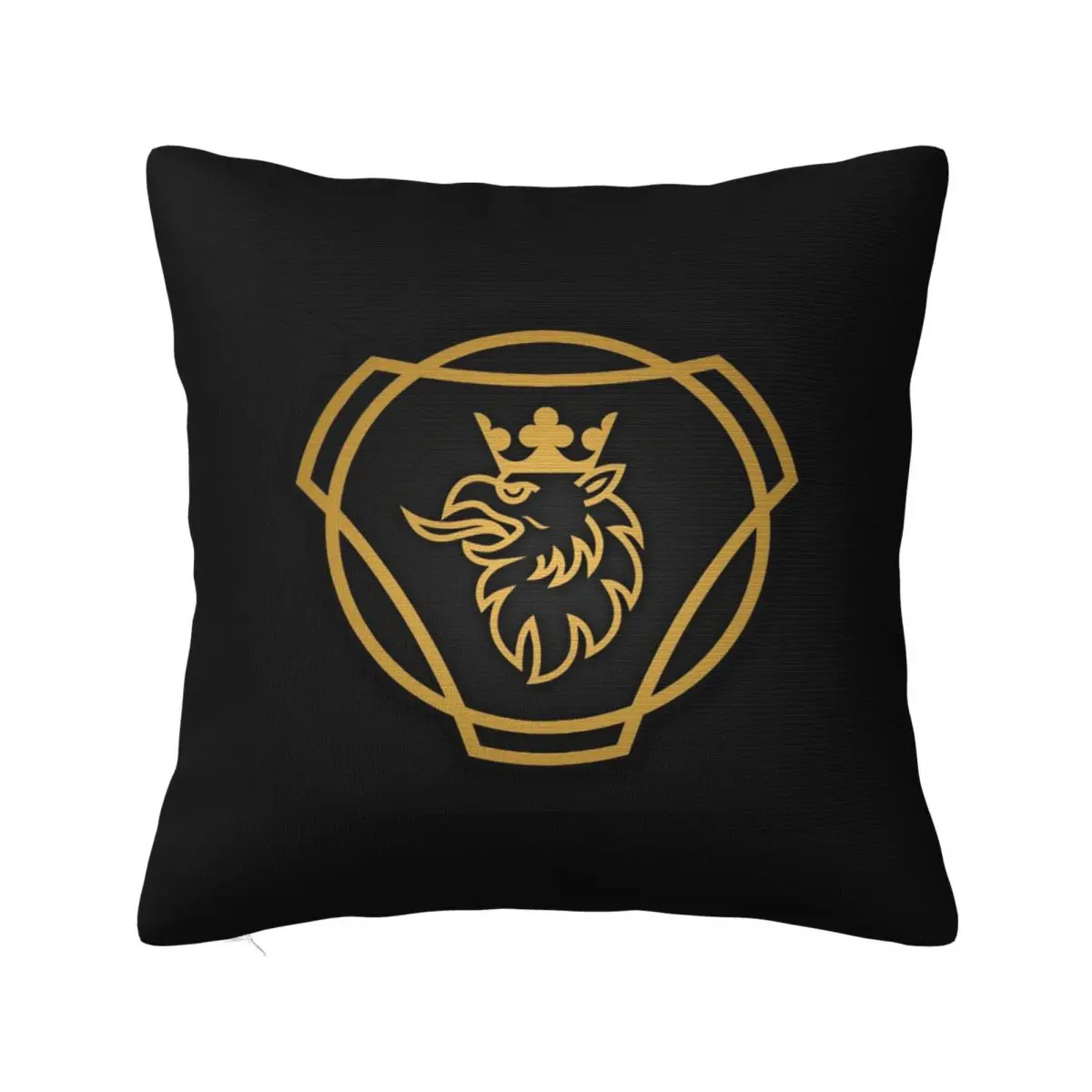 Sweden Saabs Scanias Pillowcase Printed Polyester Cushion Cover Digital Printed Car Club Throw Pillow Case Cover Home Square