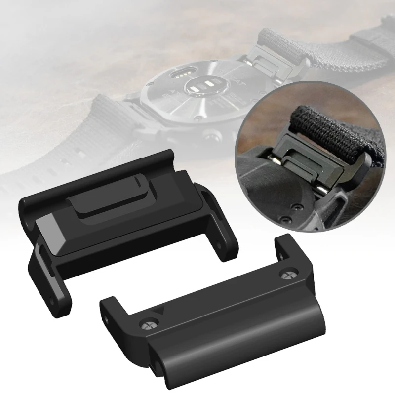 20/22/26 ミリメートルリストバンド金属コネクタ時計ブレスレットアダプタクイックリリースストラップリンクアタッチメント Tactix 用