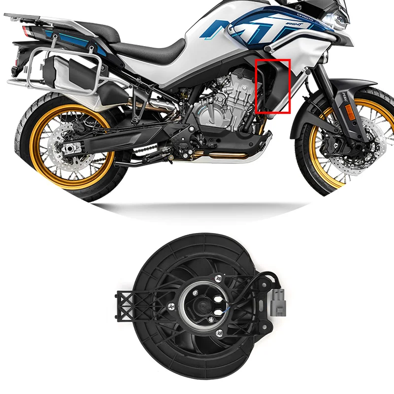 FOR CFMOTO Fan Motor Motorized Fan Assy 800NK 800MT 800 MT MT800 CF800MT CF800-5 Motorcycle Accessories Original Parts