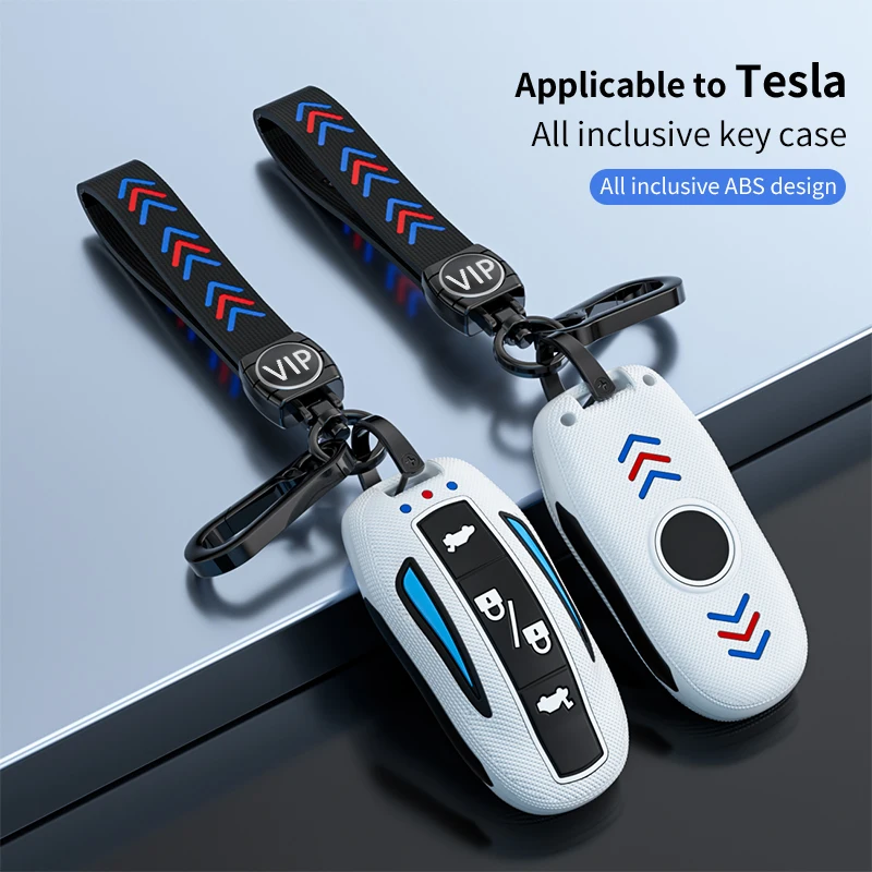 

1PCS Car Remote Smart Key Case Cover Fob for Tesla Model 3 Model Y Model X Model S Key Shell Holder Protector Key Accessories