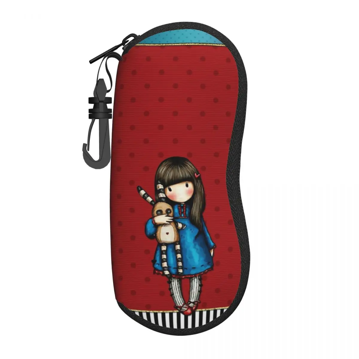 

Футляр для очков Kawaii Santoros, удобная коробка, коробка для хранения очков, коробка для очков с принтом