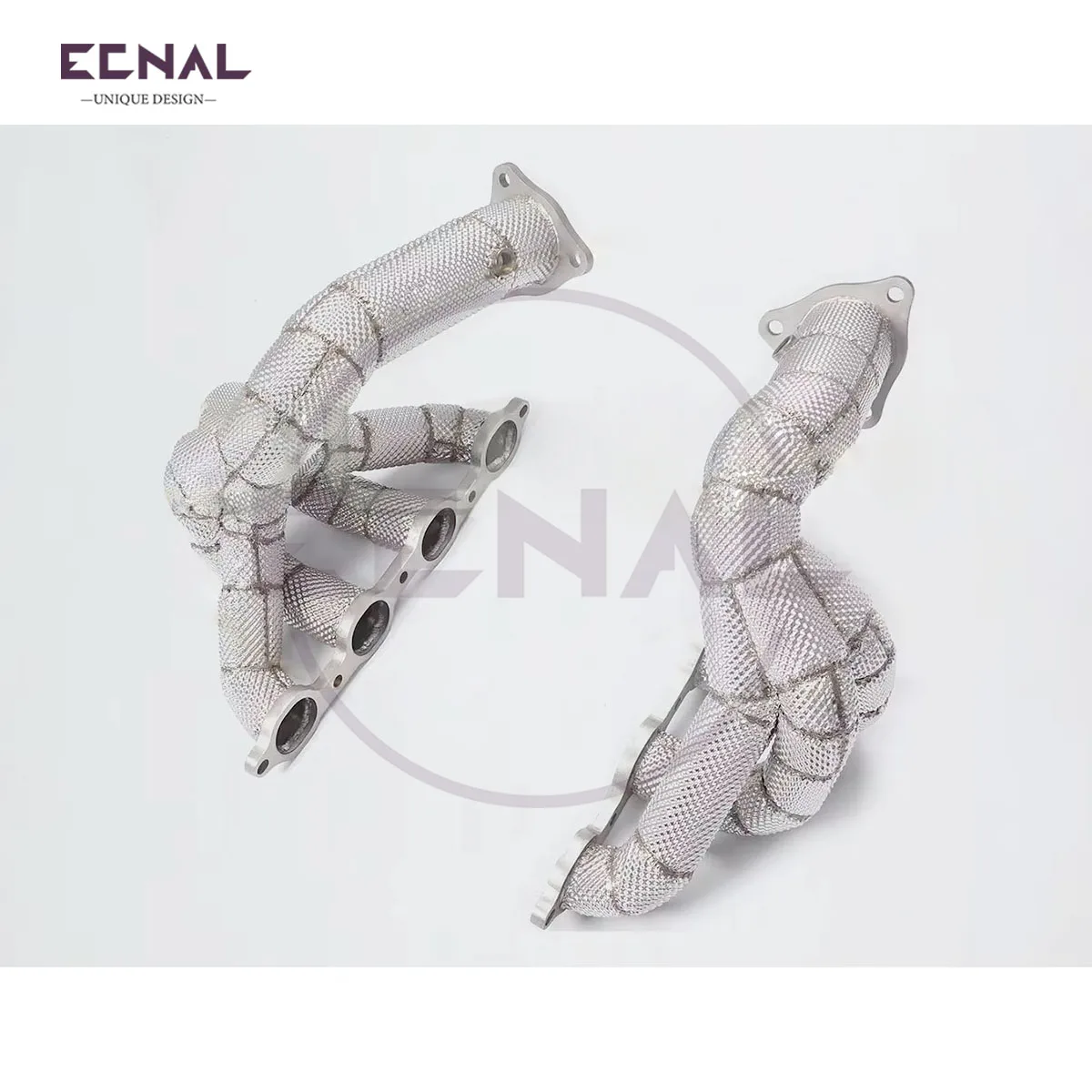 

Ecnal Exhaust for Corvette C8 High Quality SS304 Equal-length Exhaust Manifold Downpipe for Cars