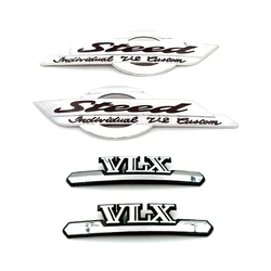 Motorcycle Fuel Gas Tank Emblem Badge Petrol Cover Decoration Protect Decals Stickers For Honda Steed VLX 400 600 VLX400 VLX600