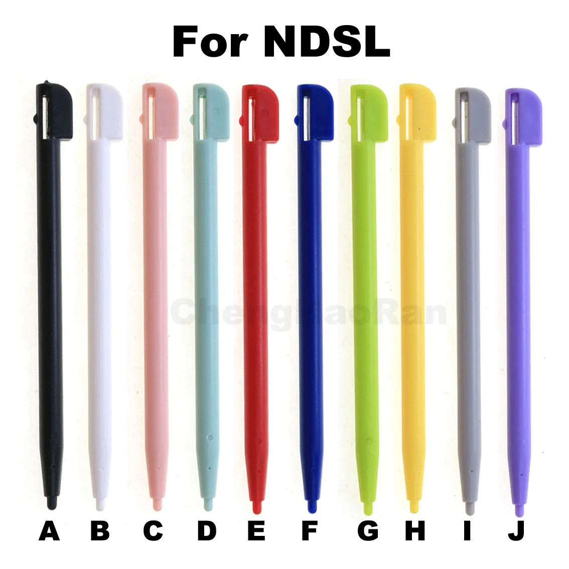 2Pcs/lot 10colors Multi-Color Plastic Touch Screen Pen Stylus Portable Pen Pencil Touchpen Set for NDSL DS LITE