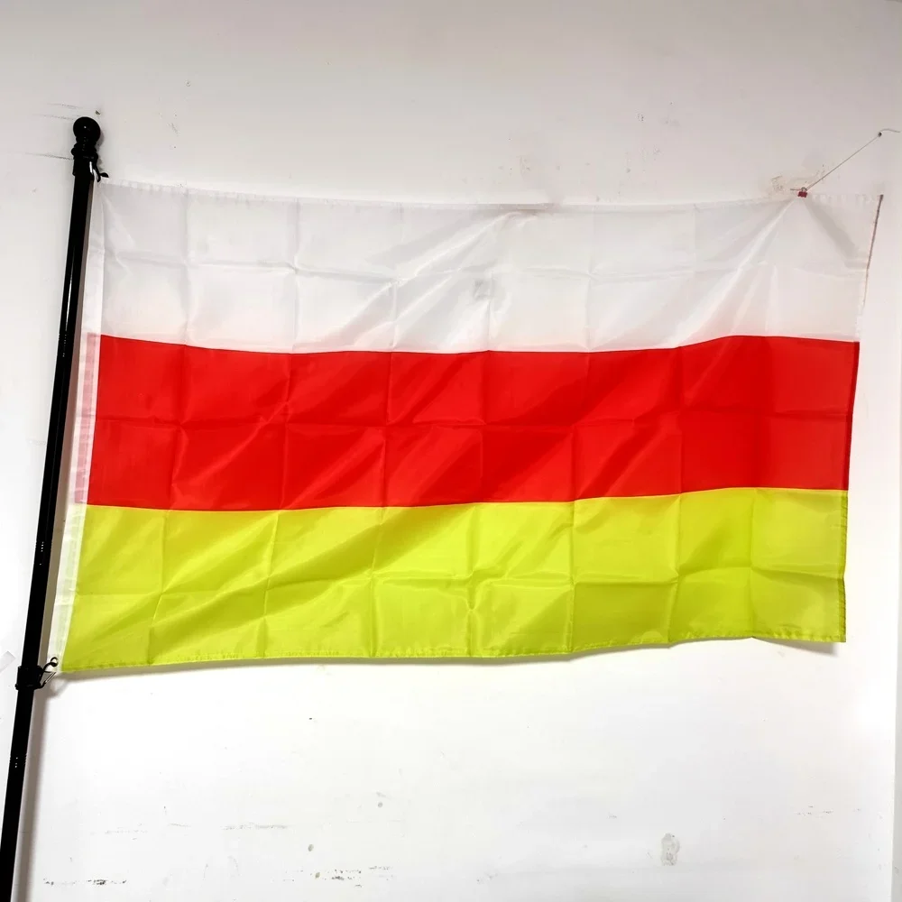 North Ossetia-Alania Flag 90x150cm Polyester Banner, Durable Indoor/Outdoor & Bedroom Decor, Weather-Resistant