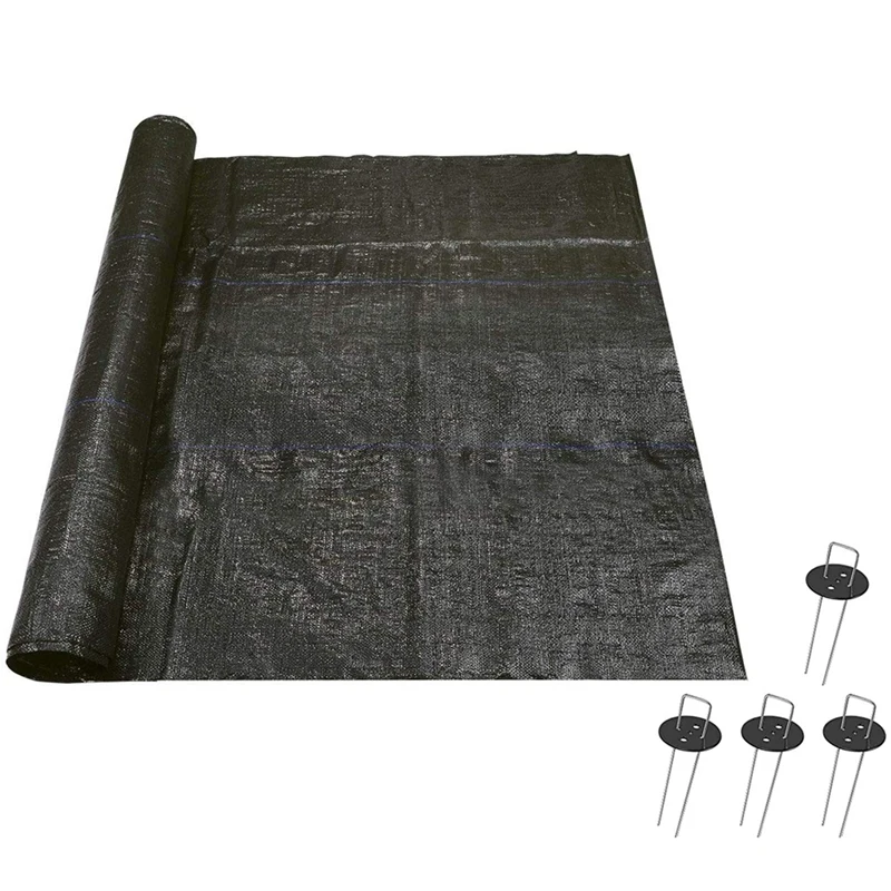 

Weed Control Membrane,Weed Control Fabric,Garden Membrane,Weed Control Barrier,UV Stabilized Landscape Fabric 1 X 12M