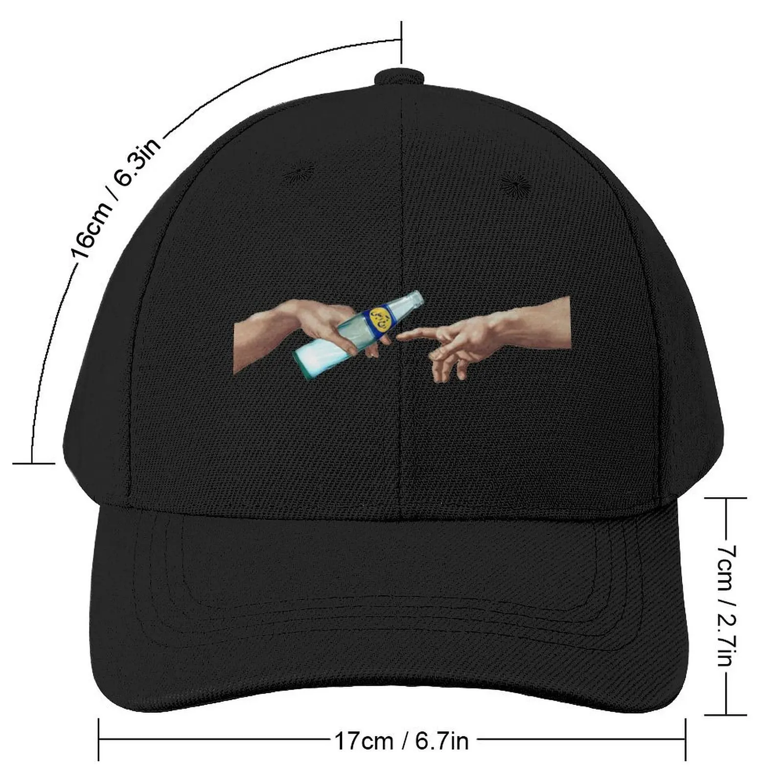 The Creation of Adam (but Iranian) Baseball Cap Hat Baseball Cap Fashion Beach Sun Cap Caps For Men Women's