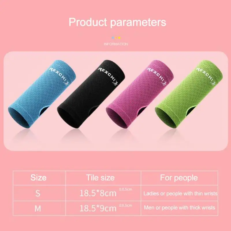1 Pc Ice Cooling Wrist Band Sports Compression Wrist Guard Arthritis Brace Sleeve Support Elastic Glove For Cyling Outdoor Sport