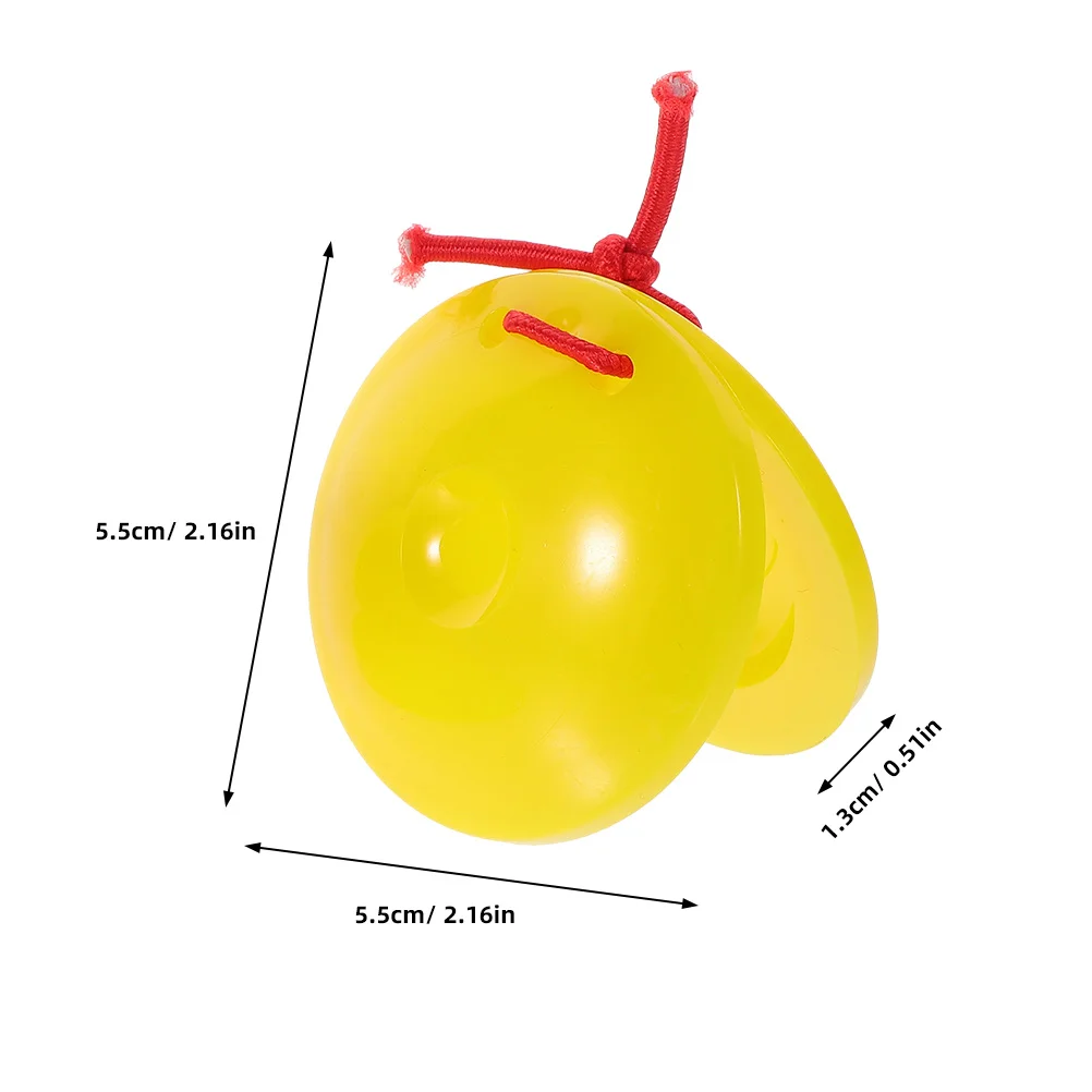 20 sztuk zabawek dla dzieci perkusja Soundboard kastaniety małe instrumenty palec na imprezy muzyczne sprzyja dziecko