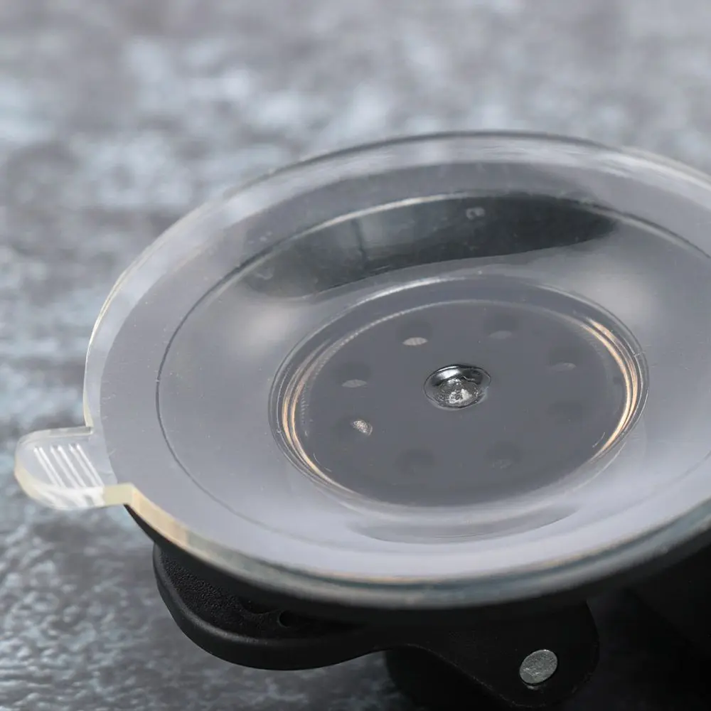 Black T-Type Car Interior DVR Holder Mount Bracket Suction Cup Dash Camera Stand