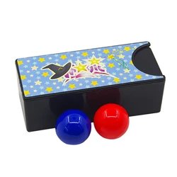 1Set New Funny Gadgets Kids Toys Changeable Magic Box Turning the Red into the Blue Ball Props Tricks Classic