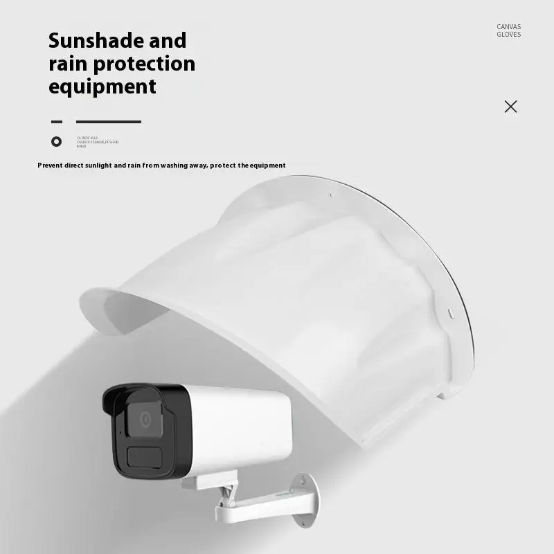 1 Piece Waterproof Rainproof Protective Covers CCTV Turret Dome Cameras Protection Box Security Camera Protection Case