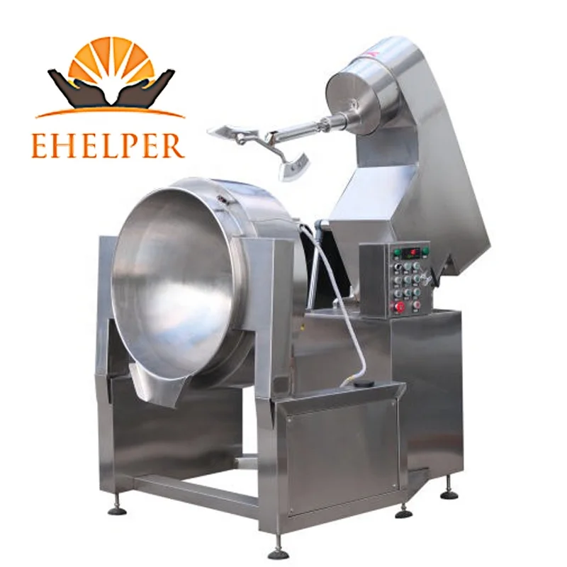 Industrial Heat-resisting Fruit Jam Cooking Machine With Stirrer