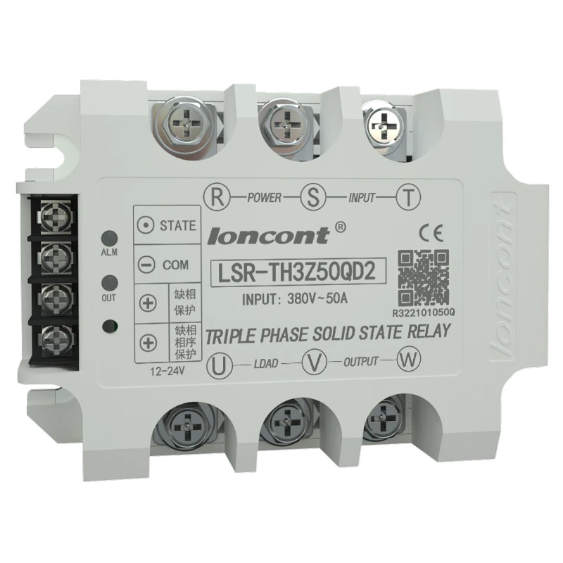 عدم وجود نوع حماية المرحلة ثلاث مراحل التيار المتناوب تتابع الحالة الصلبة LSR-TH3Z35QD2 حماية تسلسل المرحلة عدم الاتصال