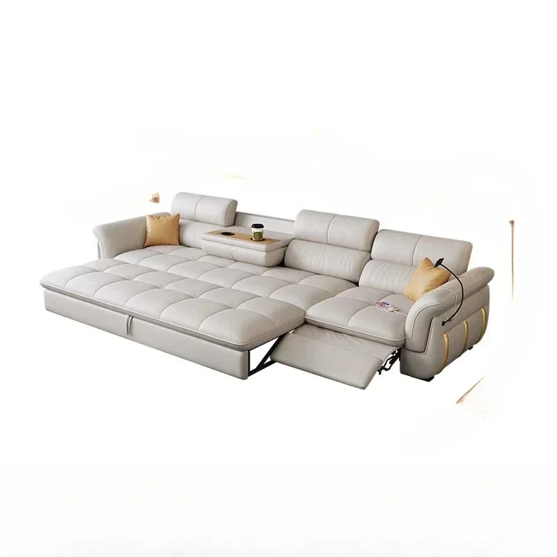 

Reclining Electric Relaxing Sofa New Arrival Designer Lounge Sectional Leather Sofa Home Italian Loveseat Divano Letto Furniture