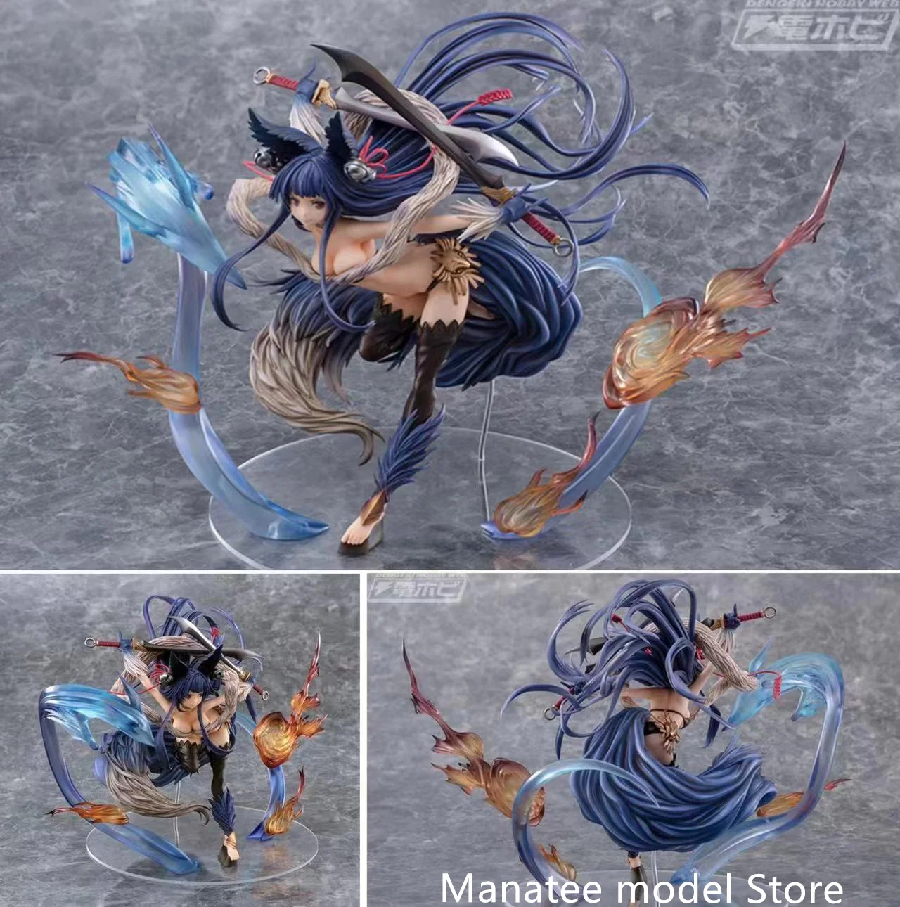 

GRANBLUE FANTASY The Animation Yoel Holding knife style 25cm PVC Action Figure Anime Figure Model Toys Collection Doll Gift