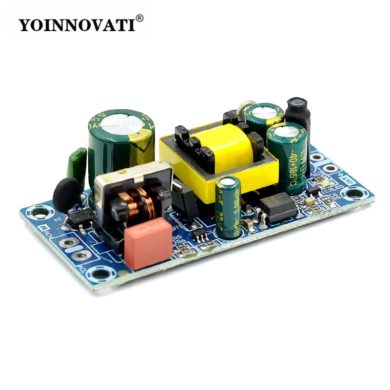 AC-DC Converter Module Isolated Switching Power Supply Bare Board Low Ripple 5V2A/12V1A Switching Power Supply Module 10W12W