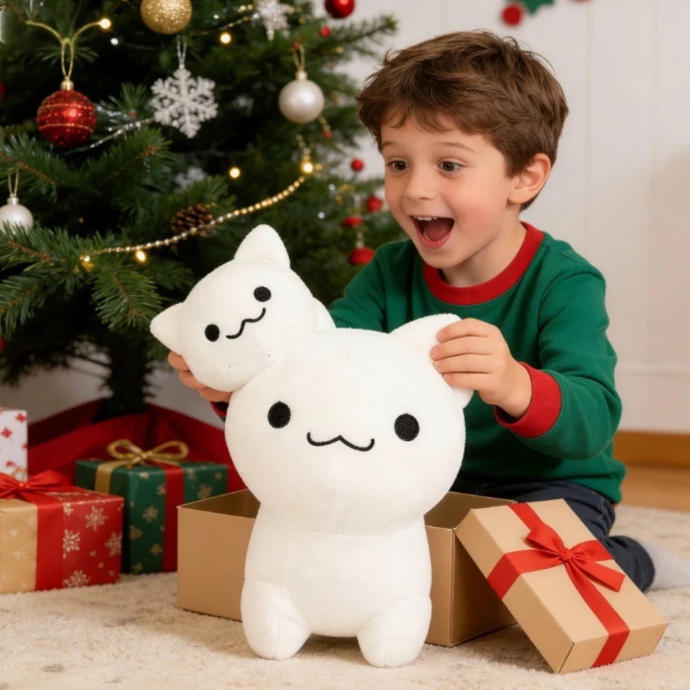 

Hot Mewgenics Stacy Plush Doll Cute Anime Peripherals Toy Birthday Christmas Halloween for Kid Fans Gift