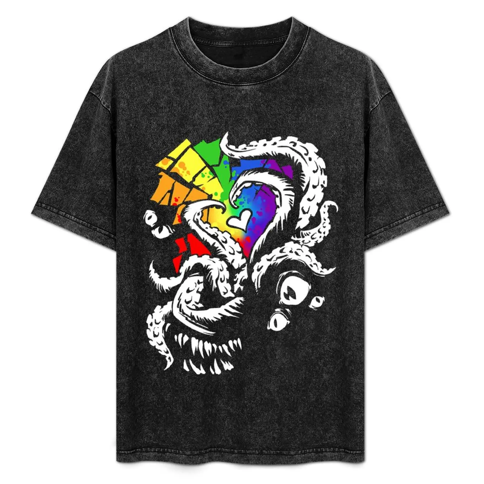

Pride Shoggoth T-Shirt blanks Anime t-shirt sweat aesthetic clothes mens fashion