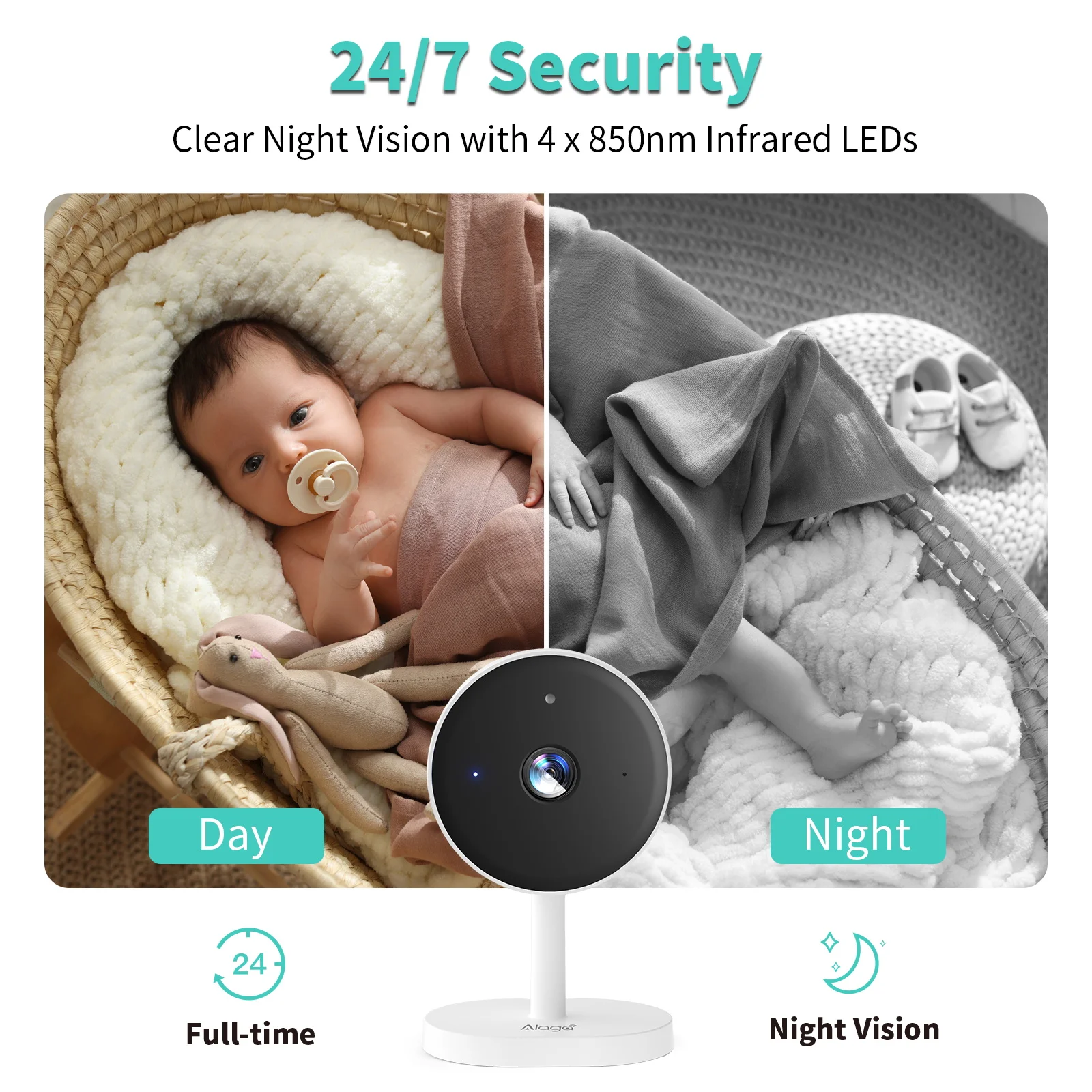 Smart 3MP HD Indoor Home Secur - огляд і ціна Home Security Google Camera