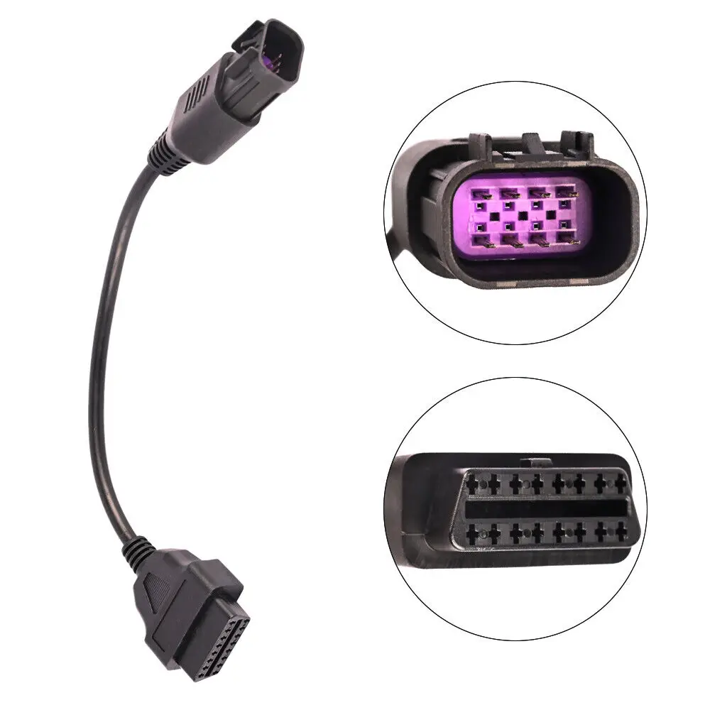 OBD-кабель для 8-контактного OBD-кабеля мотоцикла Poloris, диагностический адаптер для Polaris ATV Slingshot