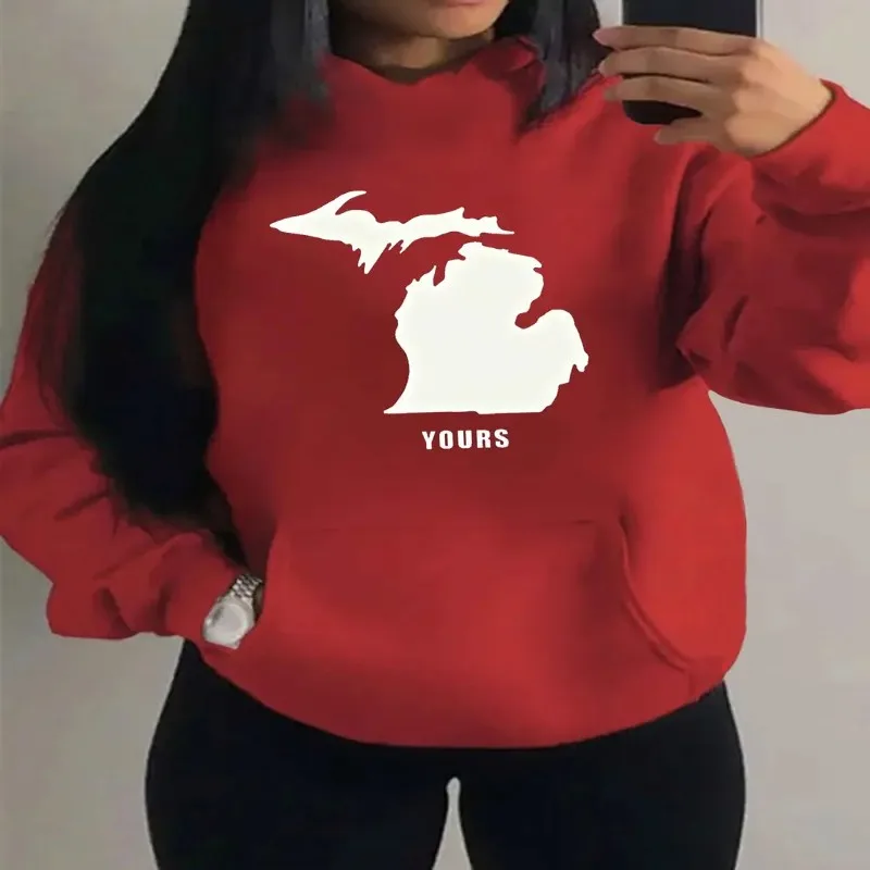 

Зима-Осень, женский свитшот больших размеров, одежда больших размеров, белая одежда с большим принтом и графикой, забавный, удобный, элегантный, уличный стиль