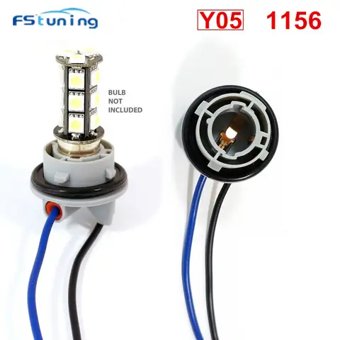 T20 T25 3157 3156 LED 전구 소켓 하네스 와이어, BA15S P21W 1157 P21/5W 브레이크 신호등 램프 전구 어댑터 홀더, 2 개