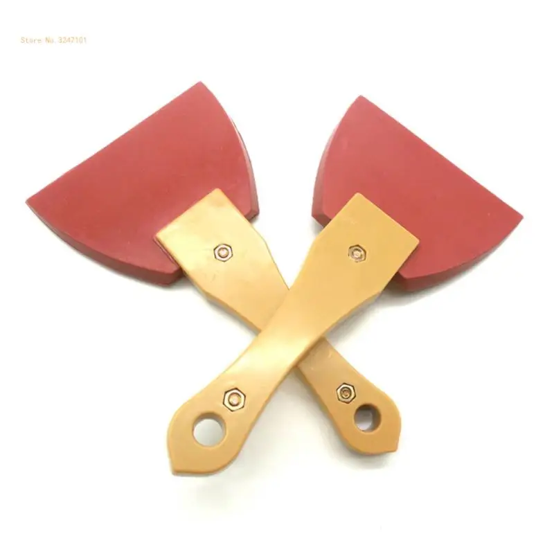 Rubber Putty Knives Home Decoration for Triangle Shaped Durable Handle Scraper T Dropship