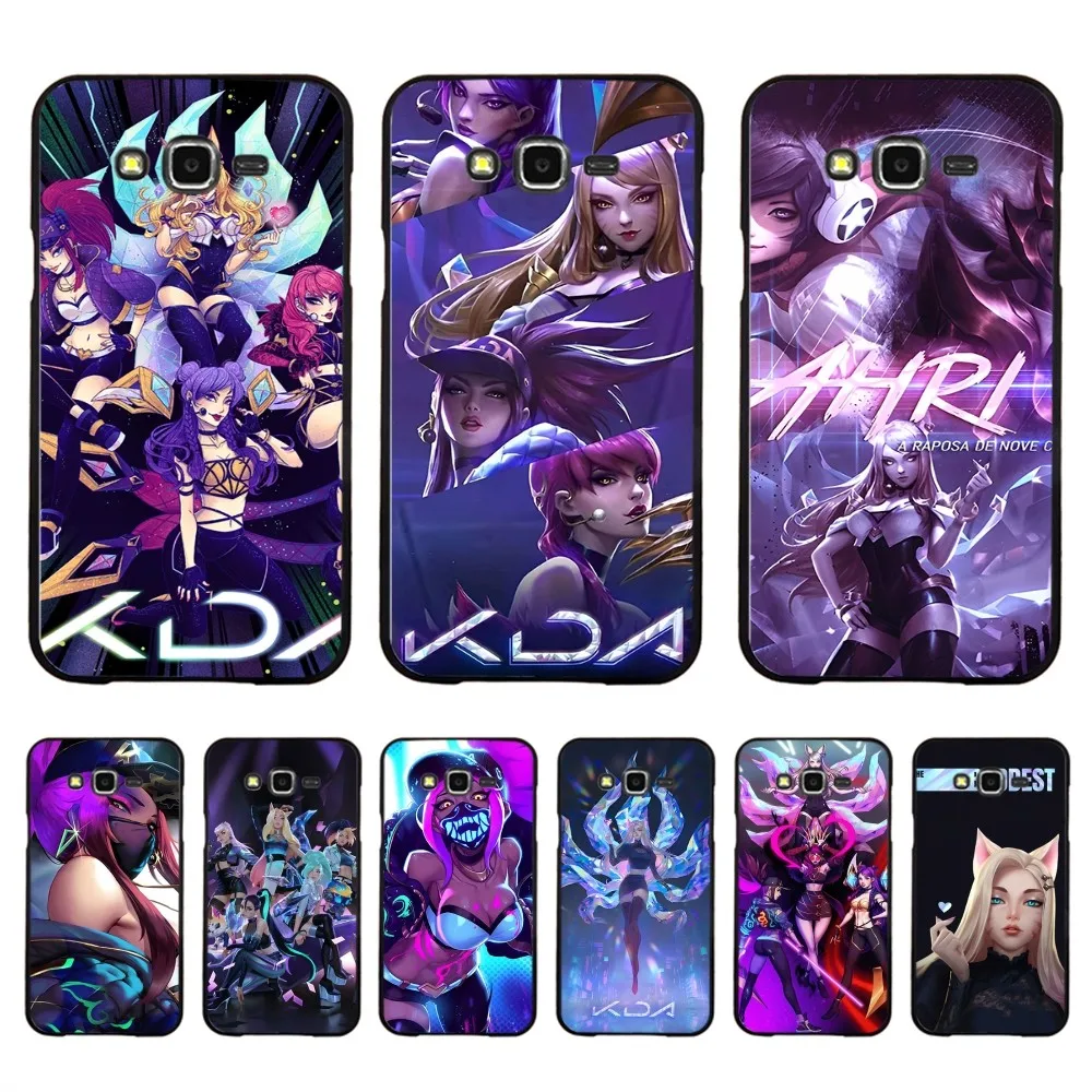 

LOL-KDA Ahri Akali Kaisa Mousepad For Samsung J 7 plus 7core J7 neo J6 plus prime J6 J4 J5 Mobile Cover