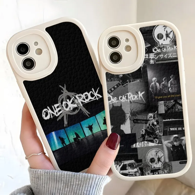 ONE OK Band ROCK Phone Case For Iphone 14 13 12 Pro Max 11 Mini X Xr Xs 7 8 Puls Lambskin Silicone Cover