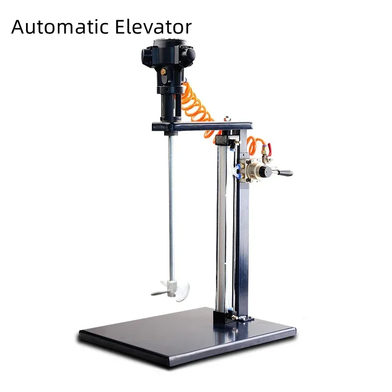 220V 新しい 50 ガロン空気圧ミキサー、工業用リフティングハンドヘルドミキサー、ペイント、インク、接着剤、ペイント、無段階速度調整、高