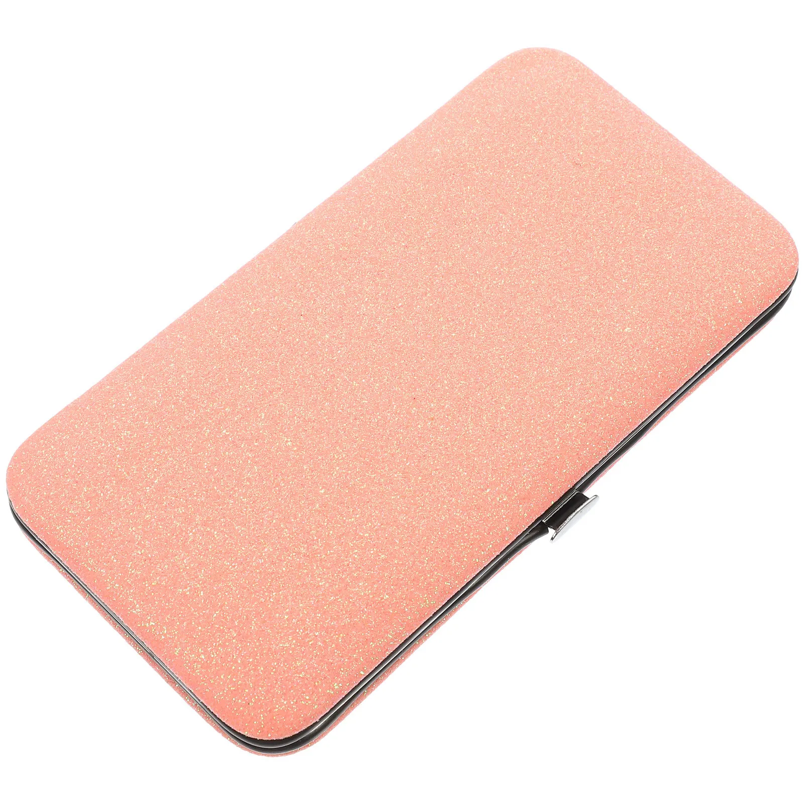 Eyelash Tweezers Box Magnetic Fabric Portable Storage Organizer Makeup Tool Case Lash Tweezer Holder Storage Container