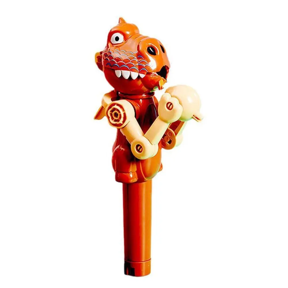

Dustproof Snack Holder Toy For Children Lollipops Case Lollipop Robot Holder Dinosaur Shape Candy Storage