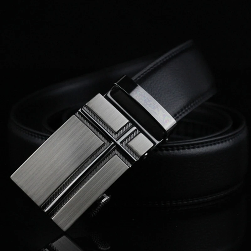 SZL hommes boucles ceinture élégantes boucles ceinture noires boucles ceinture d'artisanat raffiné