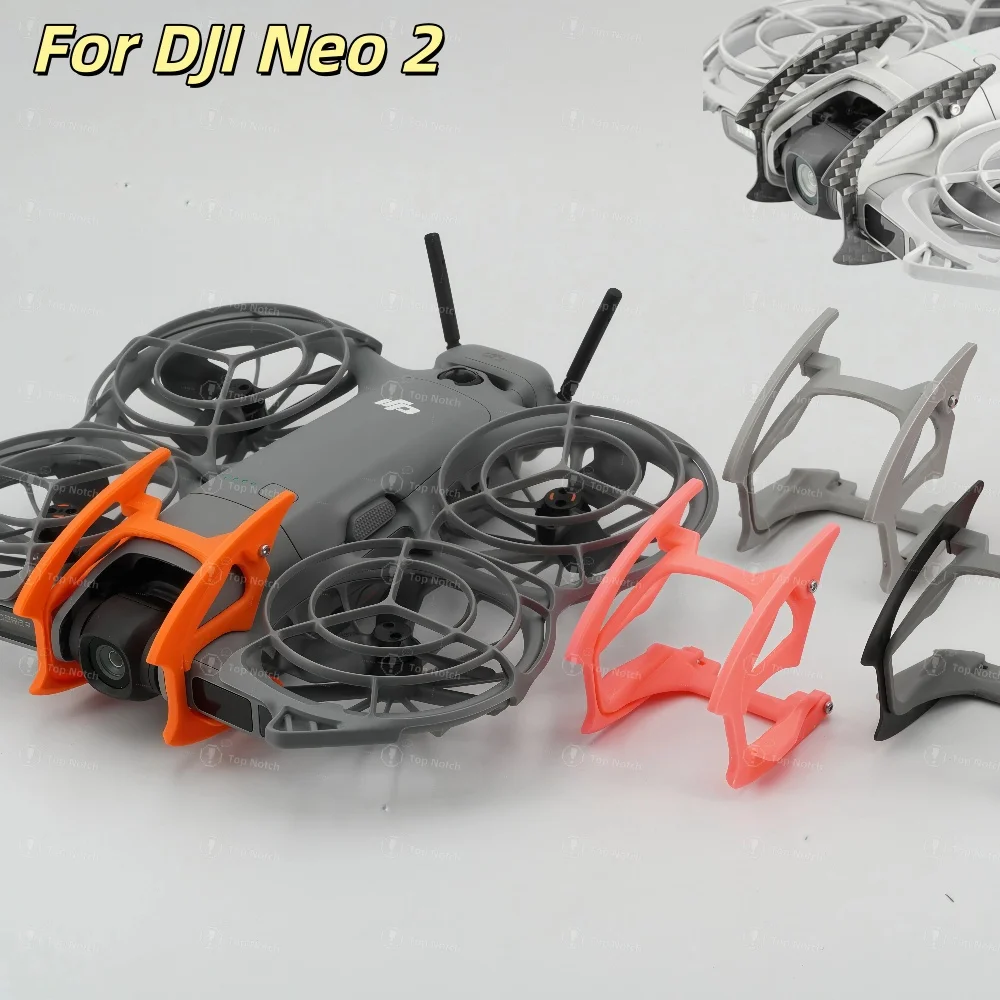 Para DJI Neo 2 cardán barra anticolisión fibra de carbono cubierta protectora Pan-tilt accesorios de lente de Dron