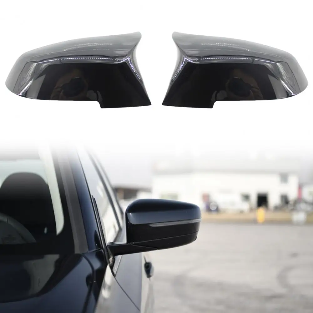 Car Mirror Housing 2Pcs Lightweight Waterproof ABS  Car Side Rearview Mirror Covers for 3/4 Series F20 F30 F35 F34 F32