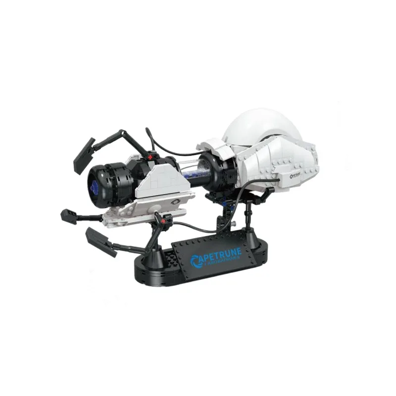 667PCS Transfer Gun Model Building Blocks Kit Game Series Small Particle Assembled Toy Ornament Kid Birthday Gifts JD127