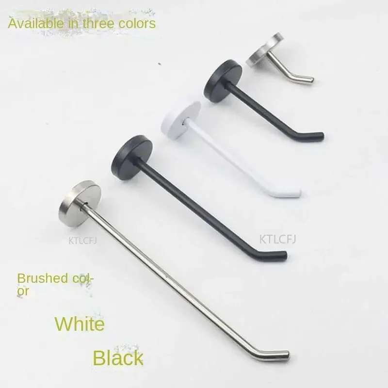 1pcs Supermaket Wall Mounted Coat Hanger Hooks Stainless Steel Clothing Display Hooks for Store