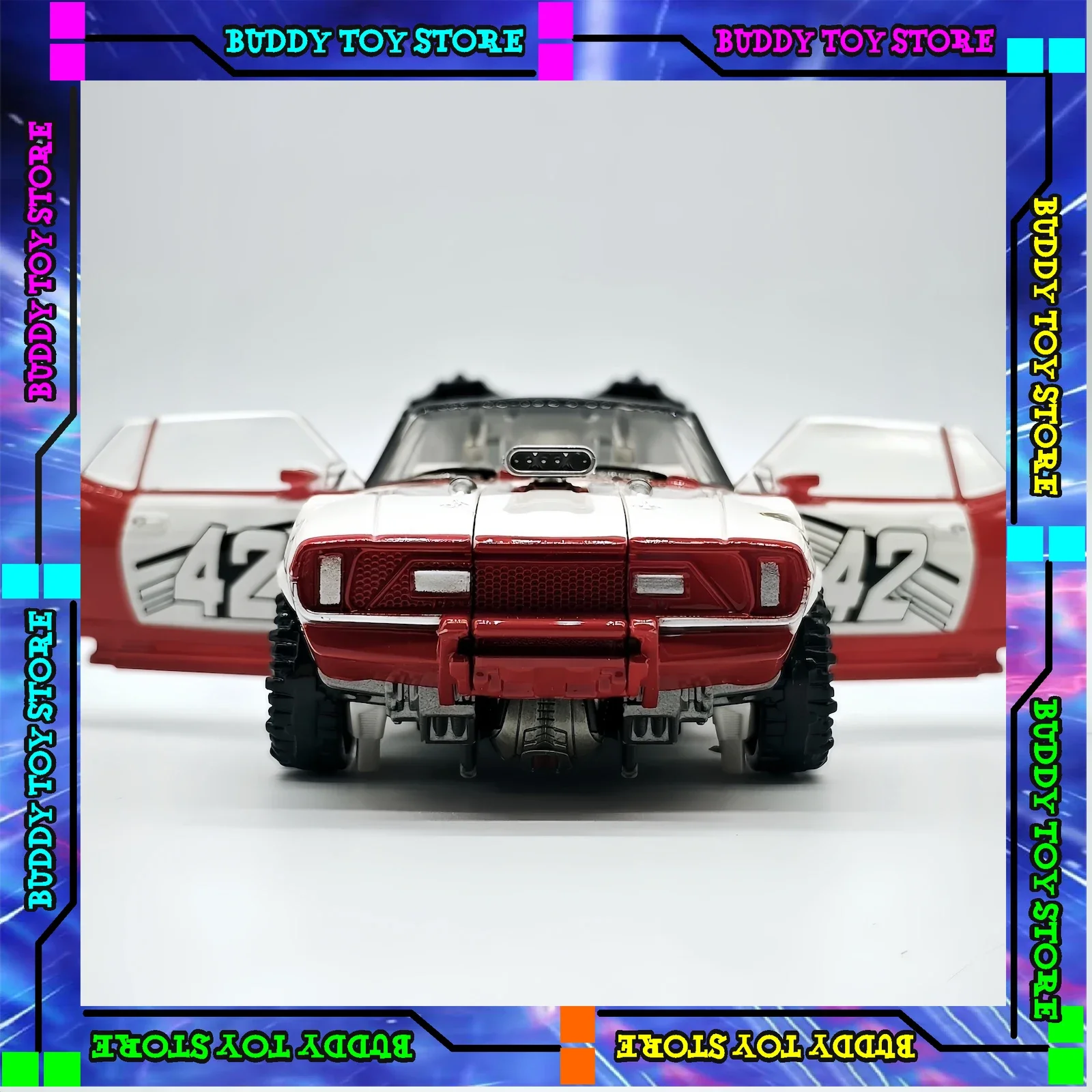 

Белая версия Dropkick KO SS46 OVERSIZE Action BAIWEI Transformation TW1033B 15.5см TW-1033B Коллекционная фигурка-игрушка