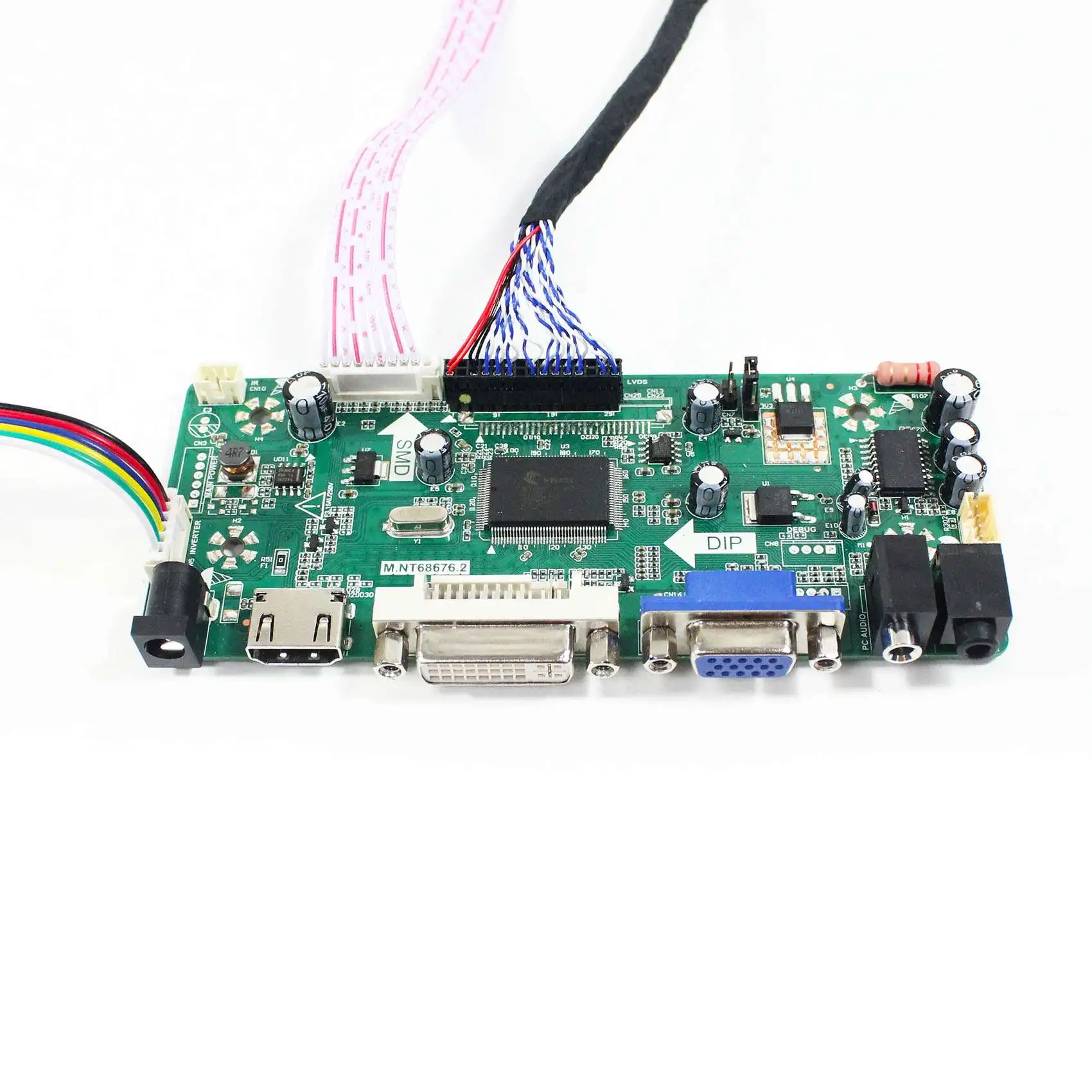 Placa controladora LCD DVI VGA LCD adequada para tela 19 "G190ETN01.1 1280X1024