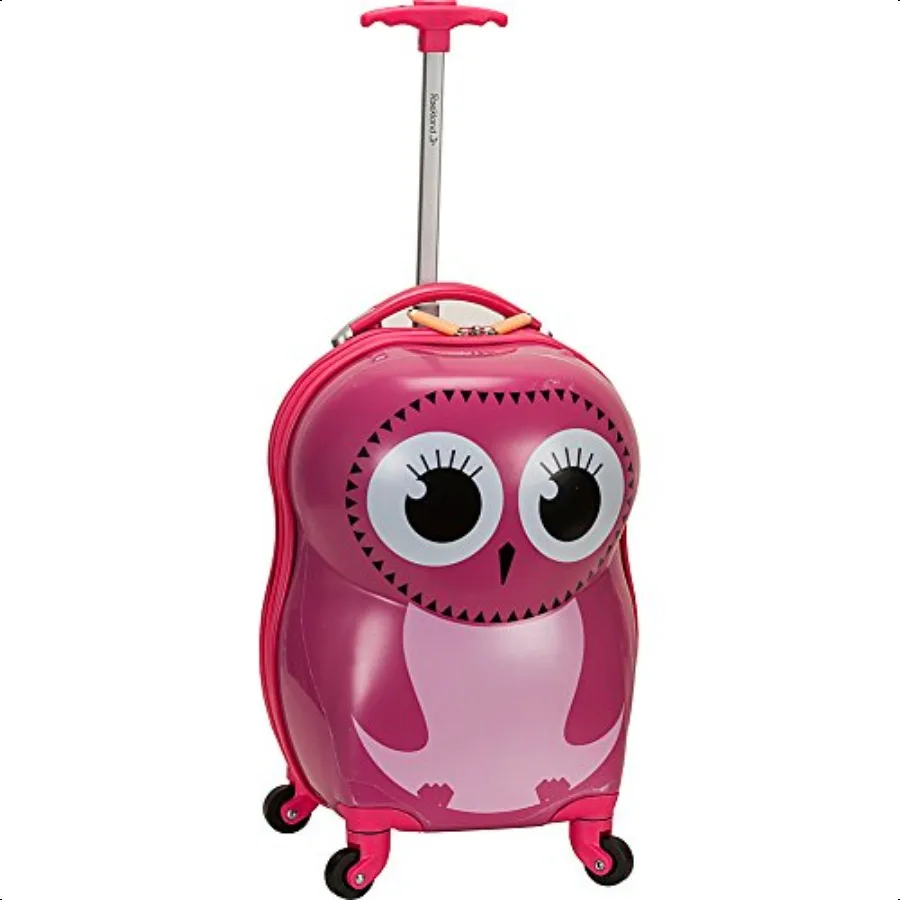 

Jr. ' My First Hardside Spinner Lage Telescoping Handles Owl CarryOn 19Inch
